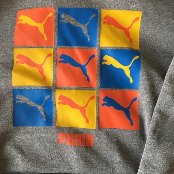 Puma kids 2 piece sweatsuit size 6 - Picture 5 of 7
